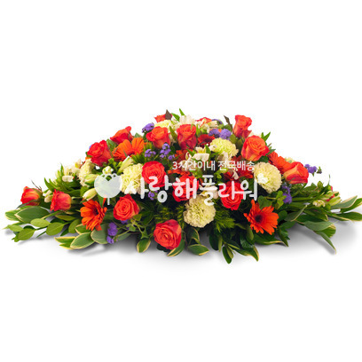 장미꽃사방화