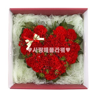 카네이션 하트박스