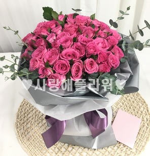 핑크장미 30.40.50송이