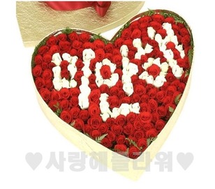 미안해꽃박스