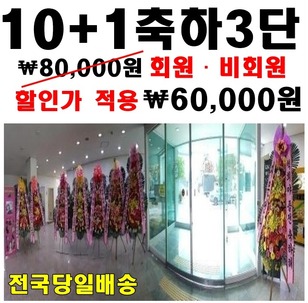 축하3단 10+1 특가전