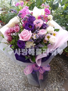사랑향기 스탠드형다발