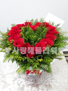 사랑속에 꽃바구니