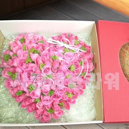 수줍은 고백(80~100송이가량)